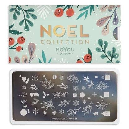 Noel 26 ✦ Nail Stamping Plate - MoYou London