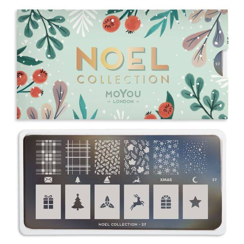 Noel 27 ✦ Nail Stamping Plate - MoYou London