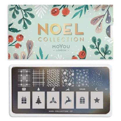 Noel 27 ✦ Nail Stamping Plate - MoYou London