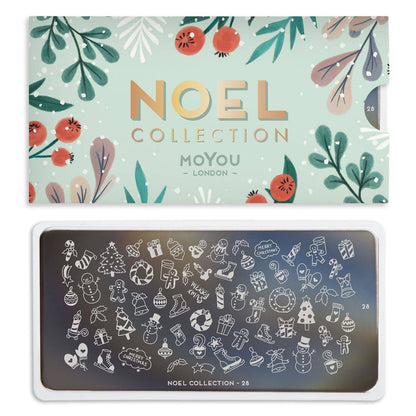 Noel 28 ✦ Nail Stamping Plate - MoYou London