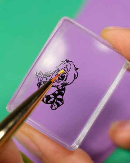 Beetlejuice Clear Stamper & Scraper ✦ Limited Edition - MoYou London