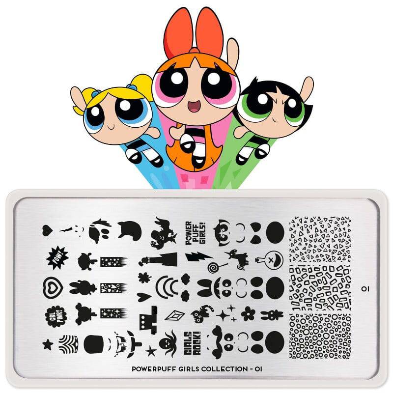 Powerpuff Girls Super Bundle ★ Full Collection 20% OFF Plate Bundles MoYou London 