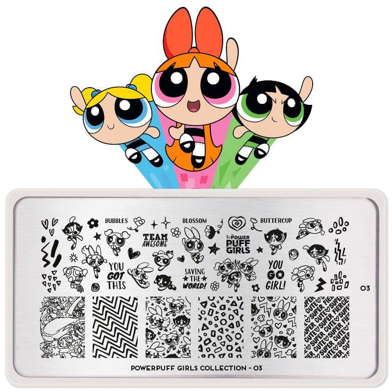 Powerpuff Girls Bundle ★ FREE STAMPER - MoYou London