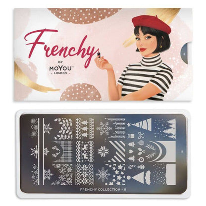 NEW Frenchy 11 ✦ Nail Stamping Plate - MoYou London