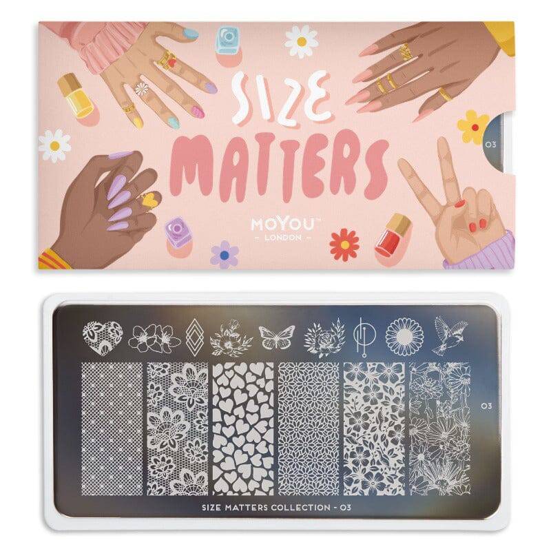 Size Matters 03 ✦ Nail Stamping Plate - MoYou London