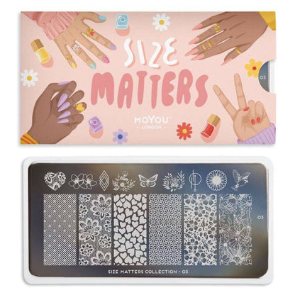Size Matters 03 ✦ Nail Stamping Plate - MoYou London
