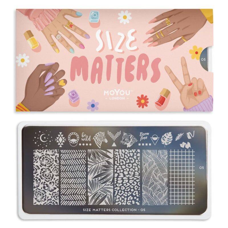 Size Matters 05 ✦ Nail Stamping Plate - MoYou London