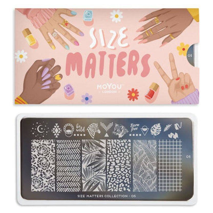 Size Matters 05 ✦ Nail Stamping Plate - MoYou London