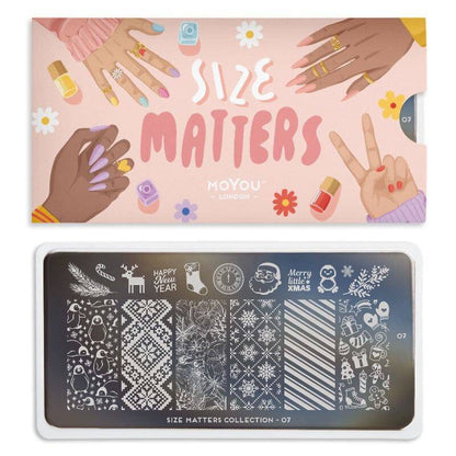 Size Matters 07 ✦ Nail Stamping Plate - MoYou London