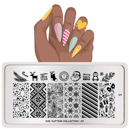 Size Matters 07 ✦ Nail Stamping Plate - MoYou London