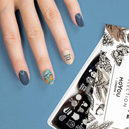 Fall in Love 16 ✦ Nail Stamping Plate - MoYou London