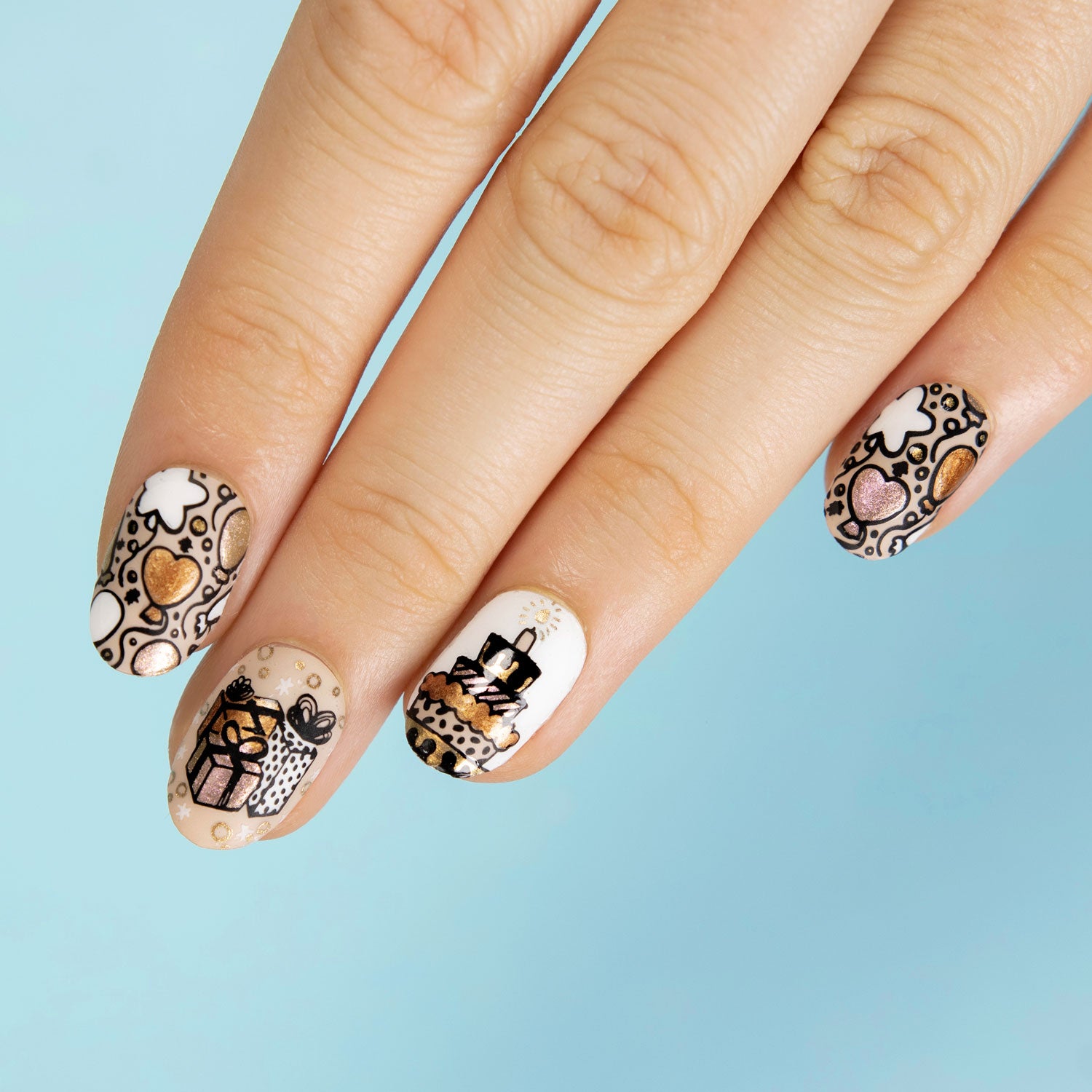Birthday Nails