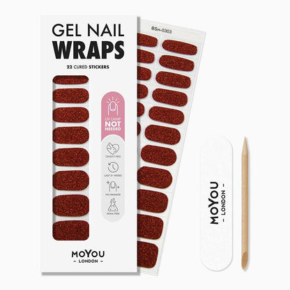 NON UV ✦ Crimson Glow - MoYou London
