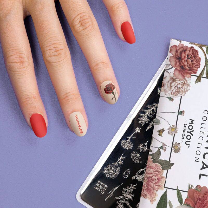 Botanical 26 ✦ Nail Stamping Plate - MoYou London