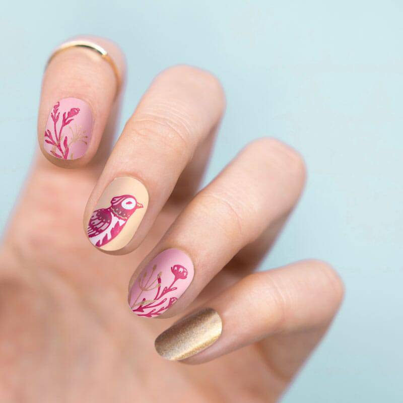 Botanical 25 ✦ Nail Stamping Plate - MoYou London