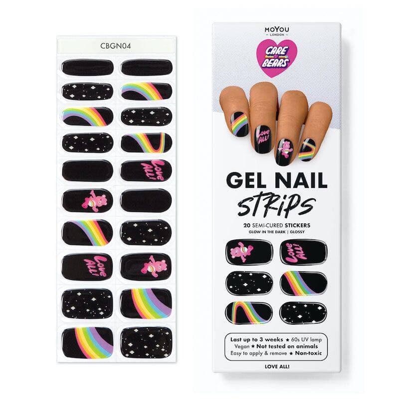 Gel Nail Strip ★ CARE BEARS ★ LOVE ALL - MoYou London