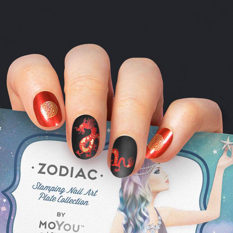 Zodiac 27 ✦ Nail Stamping Plate - MoYou London