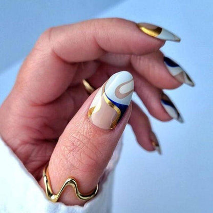 Gel Nail Strip ★ @rebekahxpritchard 02 - MoYou London