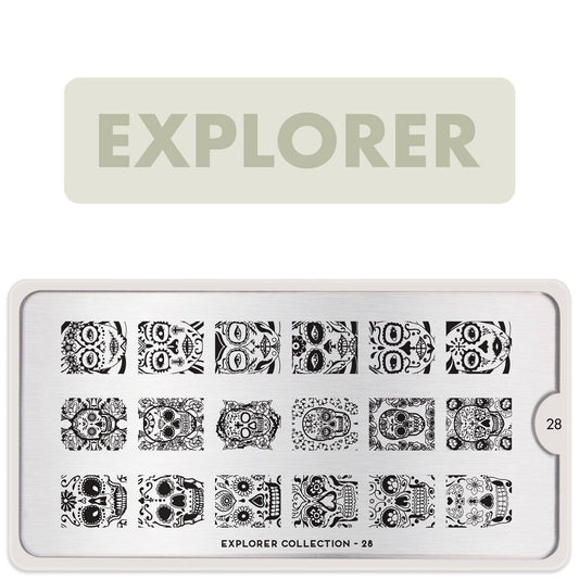 Explorer 27 ✦ Nail Stamping Plate - MoYou London