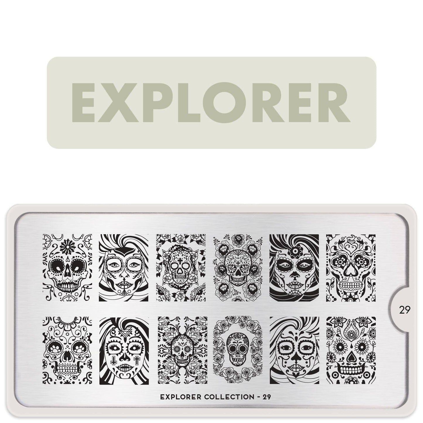 Explorer 29 ✦ Nail Stamping Plate - MoYou London