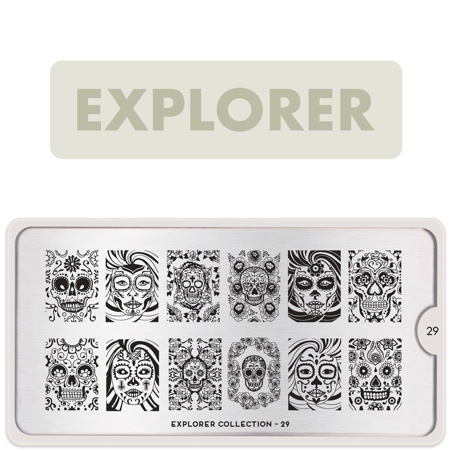 Explorer 29 ✦ Nail Stamping Plate - MoYou London