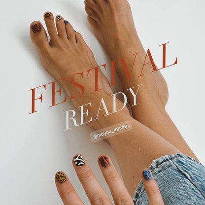 Gel Nail Strip ★ Safari Vibes - MoYou London