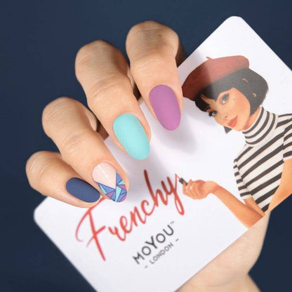 NEW Frenchy 04 ✦ Nail Stamping Plate - MoYou London