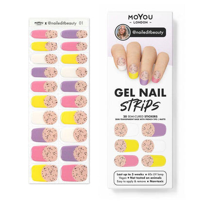 Gel Nail Strip ★ @naileditbeauty 01 - MoYou London