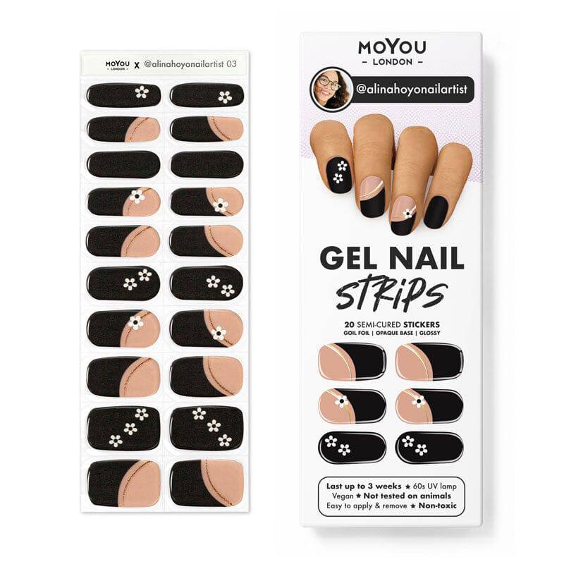 Gel Nail Strip ★ @alinahoyonailartist 03 - MoYou London