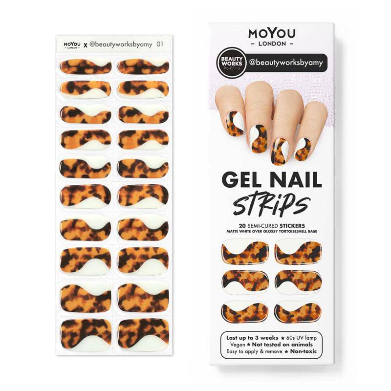 Gel Nail Strip ★ @beautyworksbyamy 01 - MoYou London