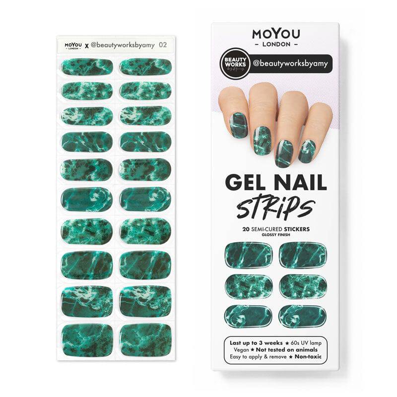 Gel Nail Strip ★ @beautyworksbyamy 02 - MoYou London