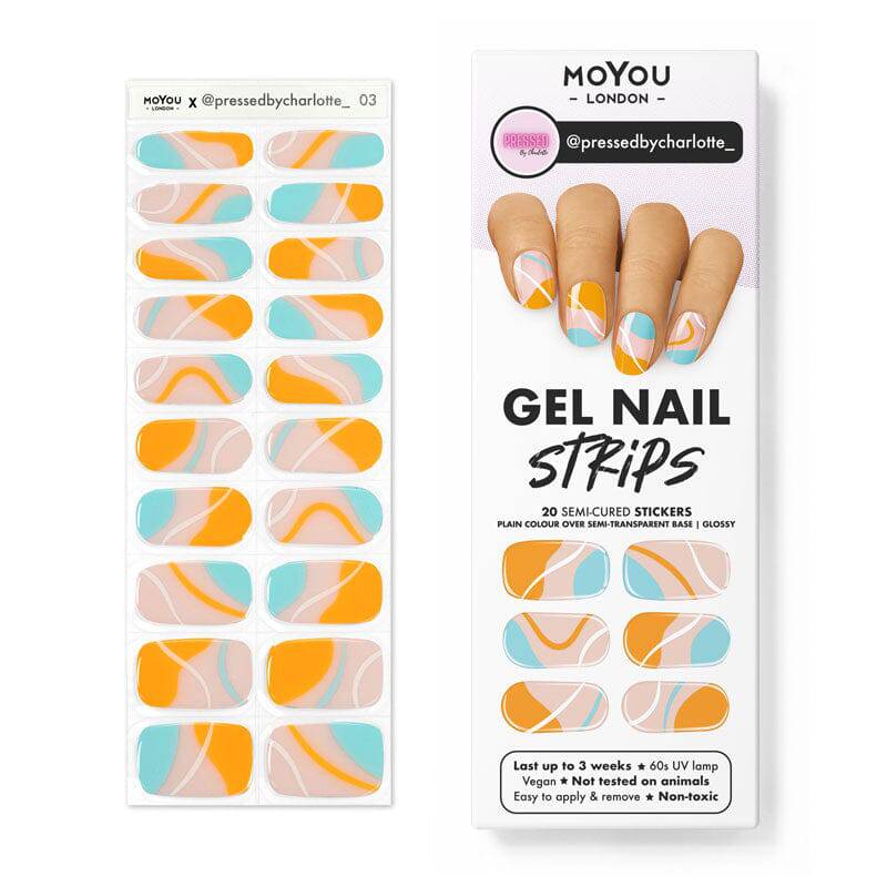 Gel Nail Strip ★ @pressedbycharlotte_ 03 - MoYou London