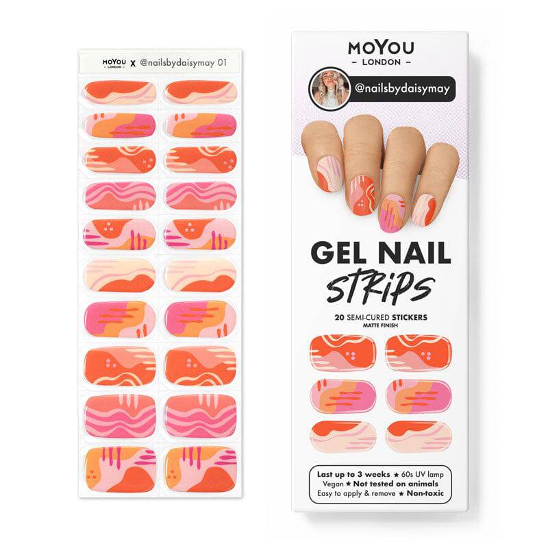 Gel Nail Strip ★ @nailsbydaisymay 01 - MoYou London