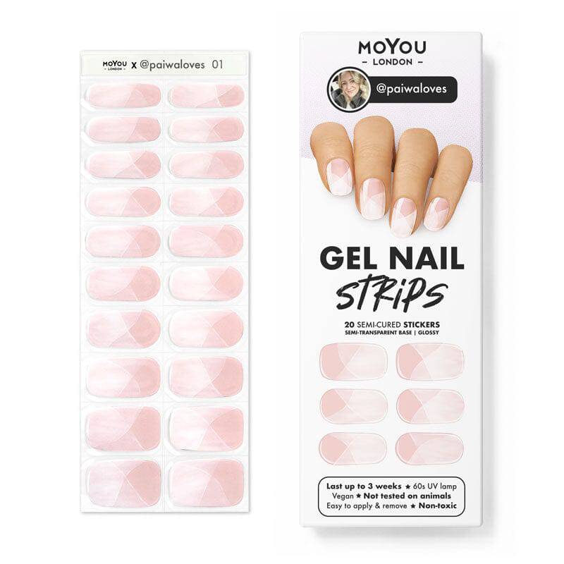 Gel Nail Strip ★ @paiwaloves 01 - MoYou London