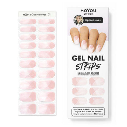 Gel Nail Strip ★ @paiwaloves 01 - MoYou London
