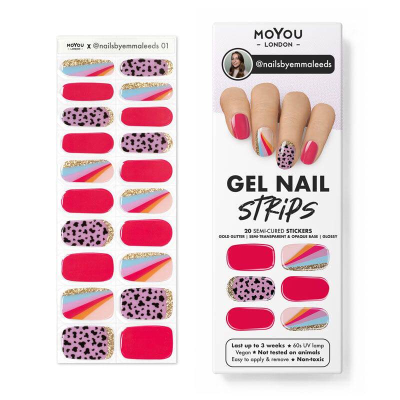 Gel Nail Strip ★ @nailsbyemmaleeds 01 - MoYou London