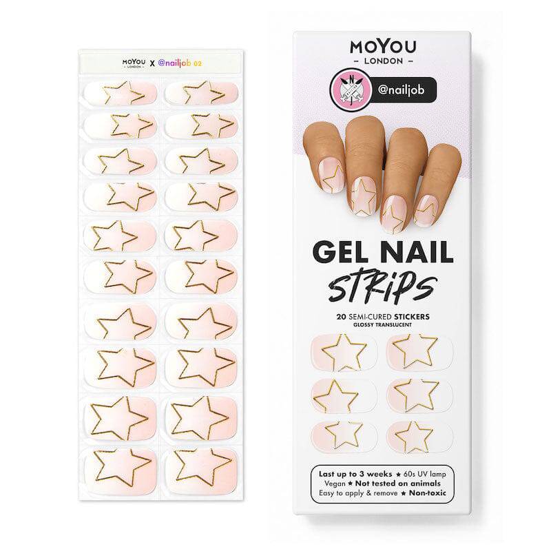 Gel Nail Strip ★ @nailjob 02 - MoYou London