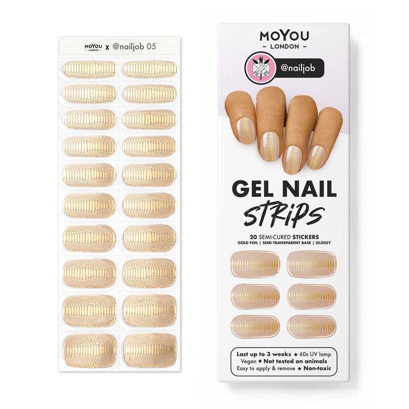 Gel Nail Strip ★ @nailjob 05 - MoYou London