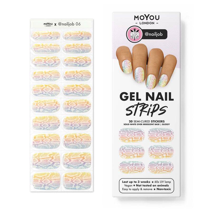 Gel Nail Strip ★ @nailjob 06 - MoYou London