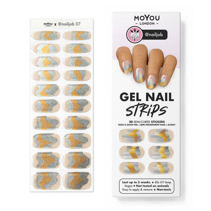 Gel Nail Strip ★ @nailjob 07 - MoYou London