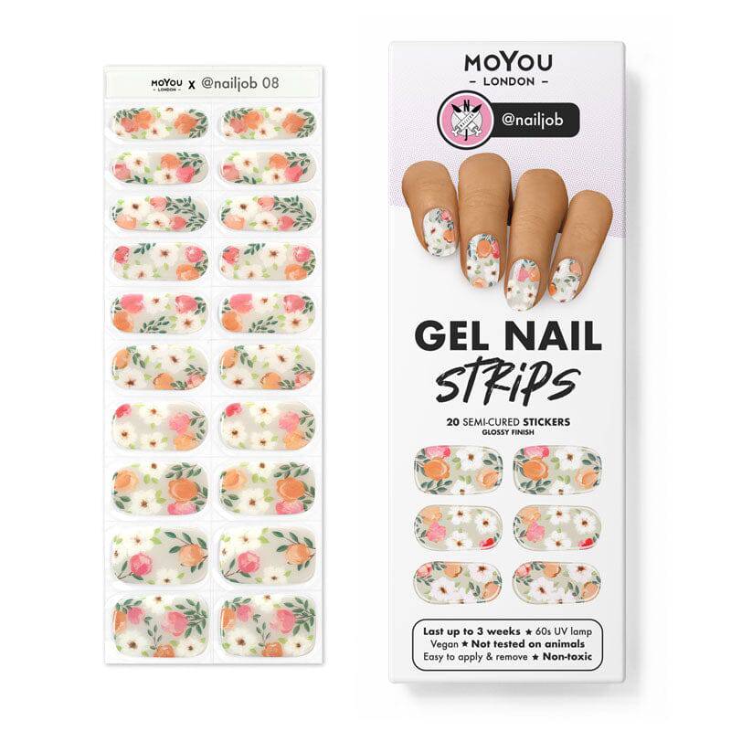 Gel Nail Strip ★ @nailjob 08 - MoYou London