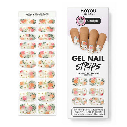 Gel Nail Strip ★ @nailjob 08 - MoYou London