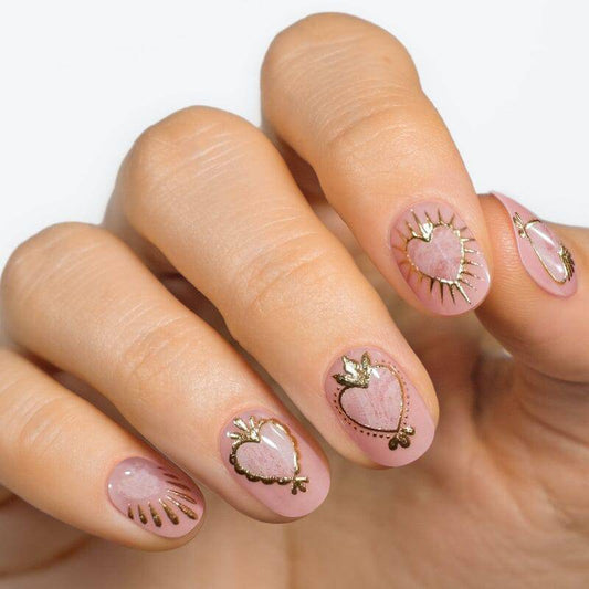Gel Nail Strip ★ @foxicure 02 - MoYou London
