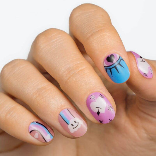 Gel Nail Strip ★ @foxicure 03 - MoYou London