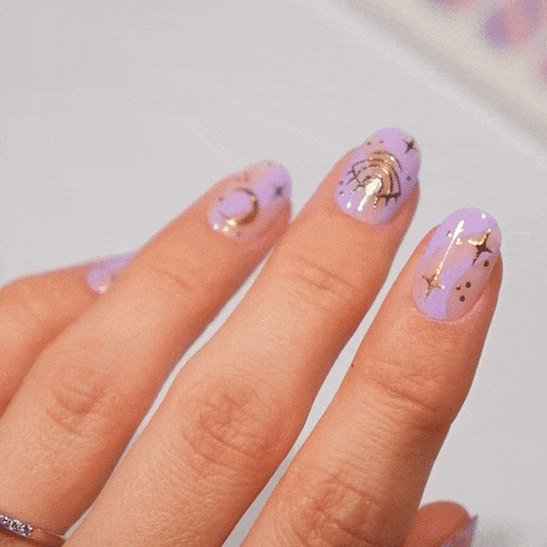 Gel Nail Strip ★ @foxicure 01 - MoYou London