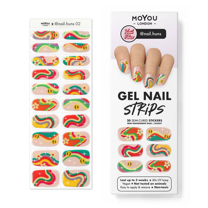Gel Nail Strip ★ @nail.huns 02 - MoYou London