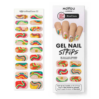 Gel Nail Strip ★ @nail.huns 02 - MoYou London