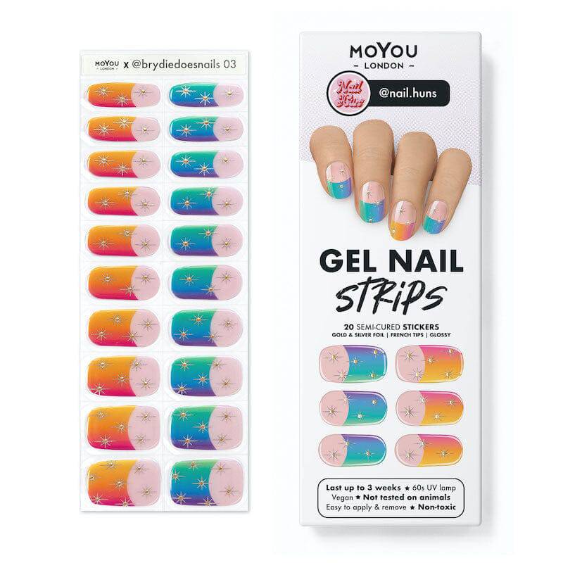 Gel Nail Strip ★ @nail.huns 03 - MoYou London
