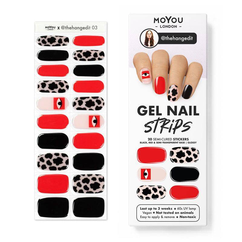 Gel Nail Strip ★ @thehangedit 03 - MoYou London