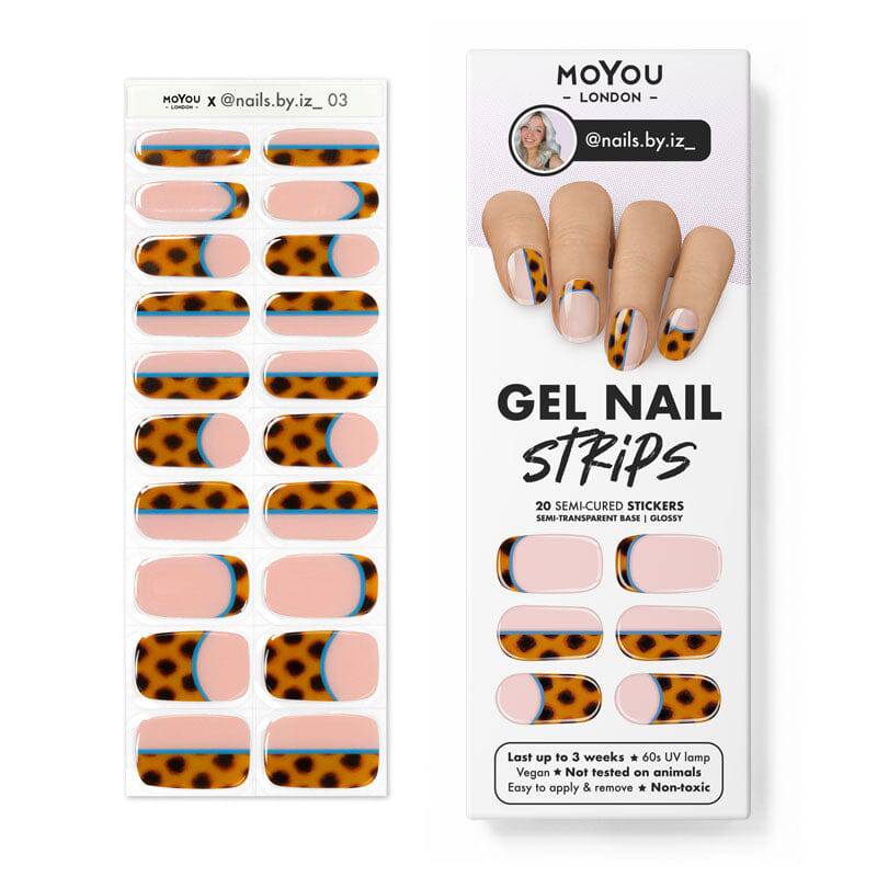 Gel Nail Strip ★ @nails.by.iz_ 03 - MoYou London